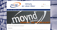 Desktop Screenshot of moynd.de